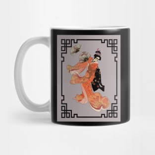 skull geisha Mug